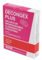 Bula e Preço DECONGEX PLUS 12+15MG CX 12 COMP ACHE. Bula, princípio ...